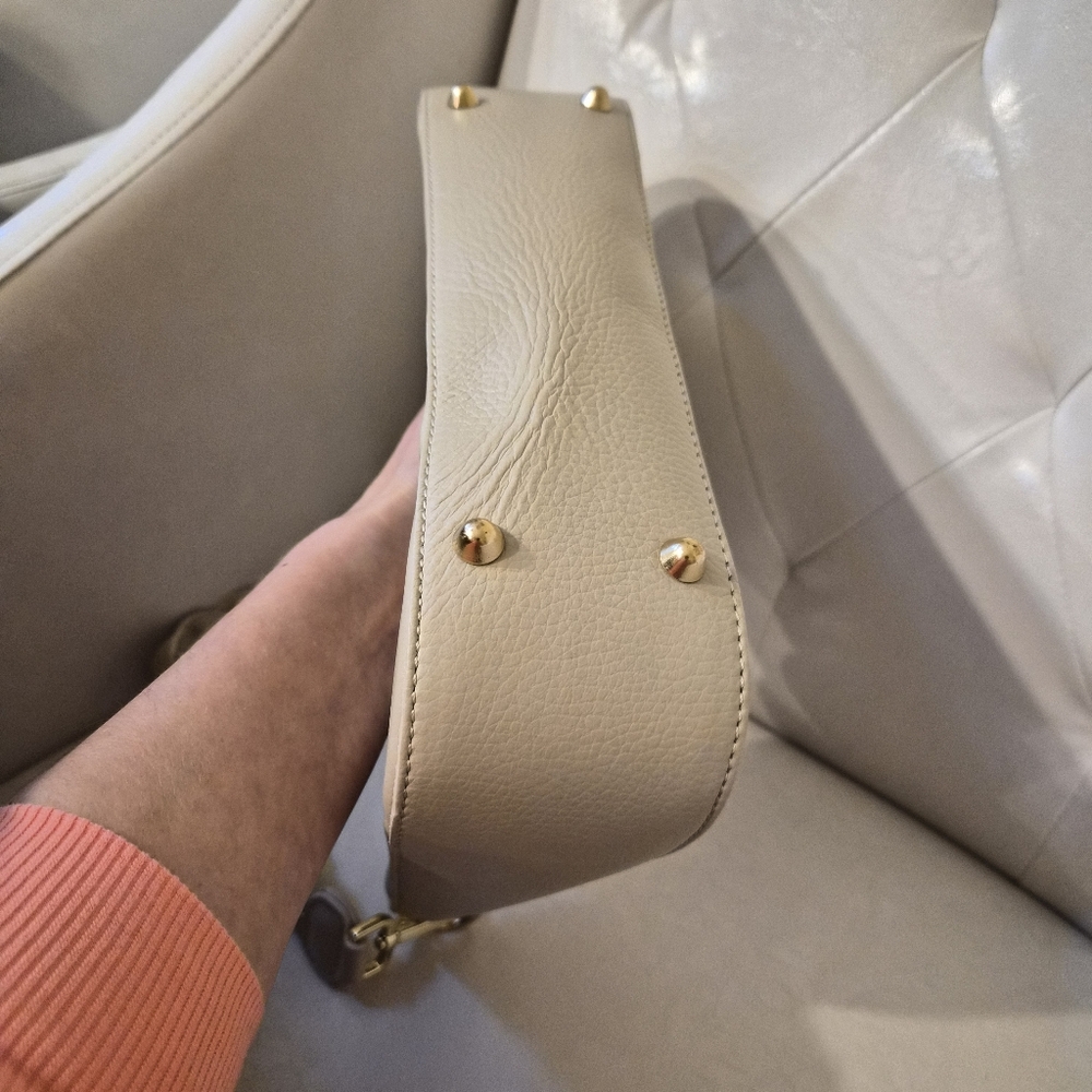 Anna Paola Italian Leather Shoulder Bag - Picture 6 of 9